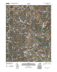 Boswells Tavern Virginia Historical topographic map, 1:24000 scale, 7.5 X 7.5 Minute, Year 2010
