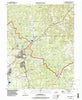 Bowling Green Virginia Historical topographic map, 1:24000 scale, 7.5 X 7.5 Minute, Year 1994