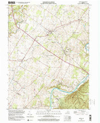Boyce Virginia Historical topographic map, 1:24000 scale, 7.5 X 7.5 Minute, Year 1999