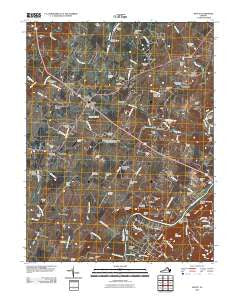 Boyce Virginia Historical topographic map, 1:24000 scale, 7.5 X 7.5 Minute, Year 2010