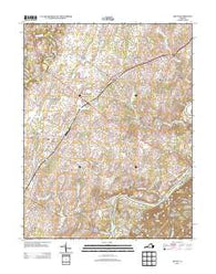 Boyce Virginia Historical topographic map, 1:24000 scale, 7.5 X 7.5 Minute, Year 2013