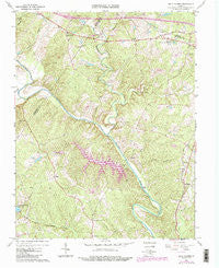 Boyd Tavern Virginia Historical topographic map, 1:24000 scale, 7.5 X 7.5 Minute, Year 1967