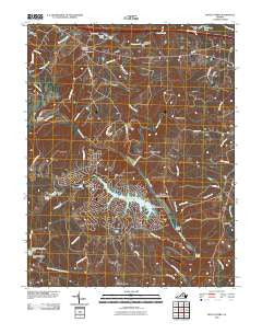 Boyd Tavern Virginia Historical topographic map, 1:24000 scale, 7.5 X 7.5 Minute, Year 2010