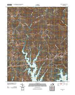 Boydton Virginia Historical topographic map, 1:24000 scale, 7.5 X 7.5 Minute, Year 2010
