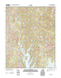 Boydton Virginia Historical topographic map, 1:24000 scale, 7.5 X 7.5 Minute, Year 2013