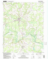 Boykins Virginia Historical topographic map, 1:24000 scale, 7.5 X 7.5 Minute, Year 1997