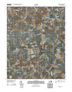 Boykins Virginia Historical topographic map, 1:24000 scale, 7.5 X 7.5 Minute, Year 2010