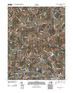 Brandy Station Virginia Historical topographic map, 1:24000 scale, 7.5 X 7.5 Minute, Year 2010