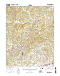 Brandy Station Virginia Current topographic map, 1:24000 scale, 7.5 X 7.5 Minute, Year 2016