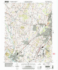 Bridgewater Virginia Historical topographic map, 1:24000 scale, 7.5 X 7.5 Minute, Year 2002