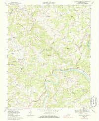 Brierpatch Mountain Virginia Historical topographic map, 1:24000 scale, 7.5 X 7.5 Minute, Year 1967