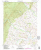 Briery Branch Virginia Historical topographic map, 1:24000 scale, 7.5 X 7.5 Minute, Year 1967