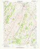 Broadway Virginia Historical topographic map, 1:24000 scale, 7.5 X 7.5 Minute, Year 1967