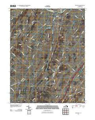 Broadway Virginia Historical topographic map, 1:24000 scale, 7.5 X 7.5 Minute, Year 2010