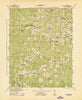 Brokenburg Virginia Historical topographic map, 1:31680 scale, 7.5 X 7.5 Minute, Year 1942