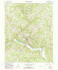 Brookneal Virginia Historical topographic map, 1:24000 scale, 7.5 X 7.5 Minute, Year 1966