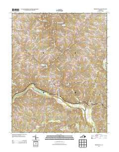 Brookneal Virginia Historical topographic map, 1:24000 scale, 7.5 X 7.5 Minute, Year 2013