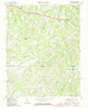 Brosville Virginia Historical topographic map, 1:24000 scale, 7.5 X 7.5 Minute, Year 1965