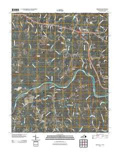 Brosville Virginia Historical topographic map, 1:24000 scale, 7.5 X 7.5 Minute, Year 2011