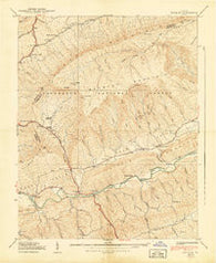 Brumley Virginia Historical topographic map, 1:24000 scale, 7.5 X 7.5 Minute, Year 1939