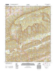 Brumley Virginia Historical topographic map, 1:24000 scale, 7.5 X 7.5 Minute, Year 2013