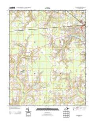 Buckhorn Virginia Historical topographic map, 1:24000 scale, 7.5 X 7.5 Minute, Year 2013
