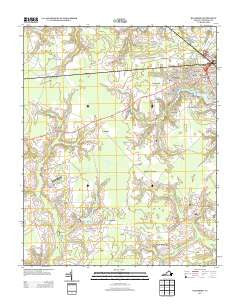 Buckhorn Virginia Historical topographic map, 1:24000 scale, 7.5 X 7.5 Minute, Year 2013