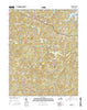 Buckner Virginia Current topographic map, 1:24000 scale, 7.5 X 7.5 Minute, Year 2016