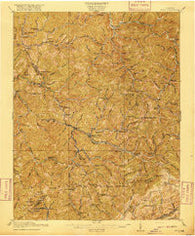 Bucu Virginia Historical topographic map, 1:62500 scale, 15 X 15 Minute, Year 1916
