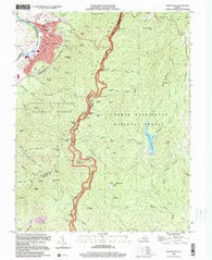 Buena Vista Virginia Historical topographic map, 1:24000 scale, 7.5 X 7.5 Minute, Year 1999