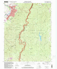 Buena Vista Virginia Historical topographic map, 1:24000 scale, 7.5 X 7.5 Minute, Year 1999
