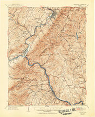 Buena Vista Virginia Historical topographic map, 1:62500 scale, 15 X 15 Minute, Year 1952