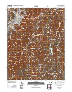 Buena Vista Virginia Historical topographic map, 1:24000 scale, 7.5 X 7.5 Minute, Year 2011
