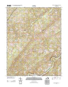 Buffalo Ridge Virginia Historical topographic map, 1:24000 scale, 7.5 X 7.5 Minute, Year 2013
