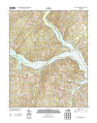 Buffalo Springs Virginia Historical topographic map, 1:24000 scale, 7.5 X 7.5 Minute, Year 2013