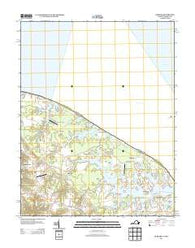 Burgess Virginia Historical topographic map, 1:24000 scale, 7.5 X 7.5 Minute, Year 2013