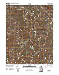 Caledonia Virginia Historical topographic map, 1:24000 scale, 7.5 X 7.5 Minute, Year 2010