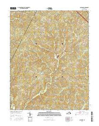 Caledonia Virginia Current topographic map, 1:24000 scale, 7.5 X 7.5 Minute, Year 2016
