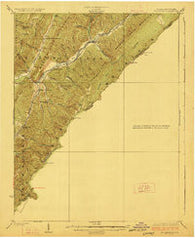 Callaghan Virginia Historical topographic map, 1:62500 scale, 15 X 15 Minute, Year 1923