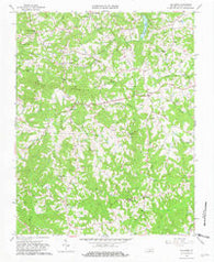 Callands Virginia Historical topographic map, 1:24000 scale, 7.5 X 7.5 Minute, Year 1965