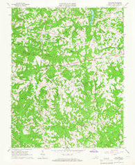 Callands Virginia Historical topographic map, 1:24000 scale, 7.5 X 7.5 Minute, Year 1965