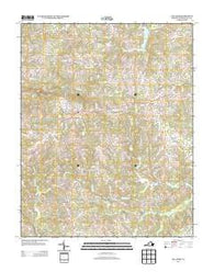 Callands Virginia Historical topographic map, 1:24000 scale, 7.5 X 7.5 Minute, Year 2013