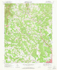 Cana Virginia Historical topographic map, 1:24000 scale, 7.5 X 7.5 Minute, Year 1968