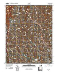Cana Virginia Historical topographic map, 1:24000 scale, 7.5 X 7.5 Minute, Year 2010