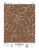 Caney Ridge Virginia Historical topographic map, 1:24000 scale, 7.5 X 7.5 Minute, Year 2011