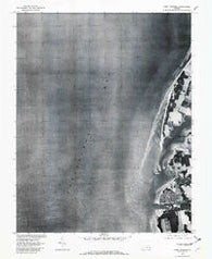 Cape Charles Virginia Historical topographic map, 1:24000 scale, 7.5 X 7.5 Minute, Year 1977