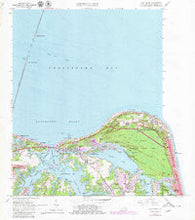 Cape Henry Virginia Historical topographic map, 1:24000 scale, 7.5 X 7.5 Minute, Year 1964