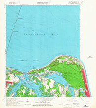 Cape Henry Virginia Historical topographic map, 1:24000 scale, 7.5 X 7.5 Minute, Year 1964