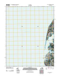 Cape Charles Virginia Historical topographic map, 1:24000 scale, 7.5 X 7.5 Minute, Year 2011