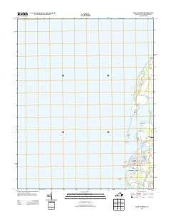Cape Charles Virginia Historical topographic map, 1:24000 scale, 7.5 X 7.5 Minute, Year 2013